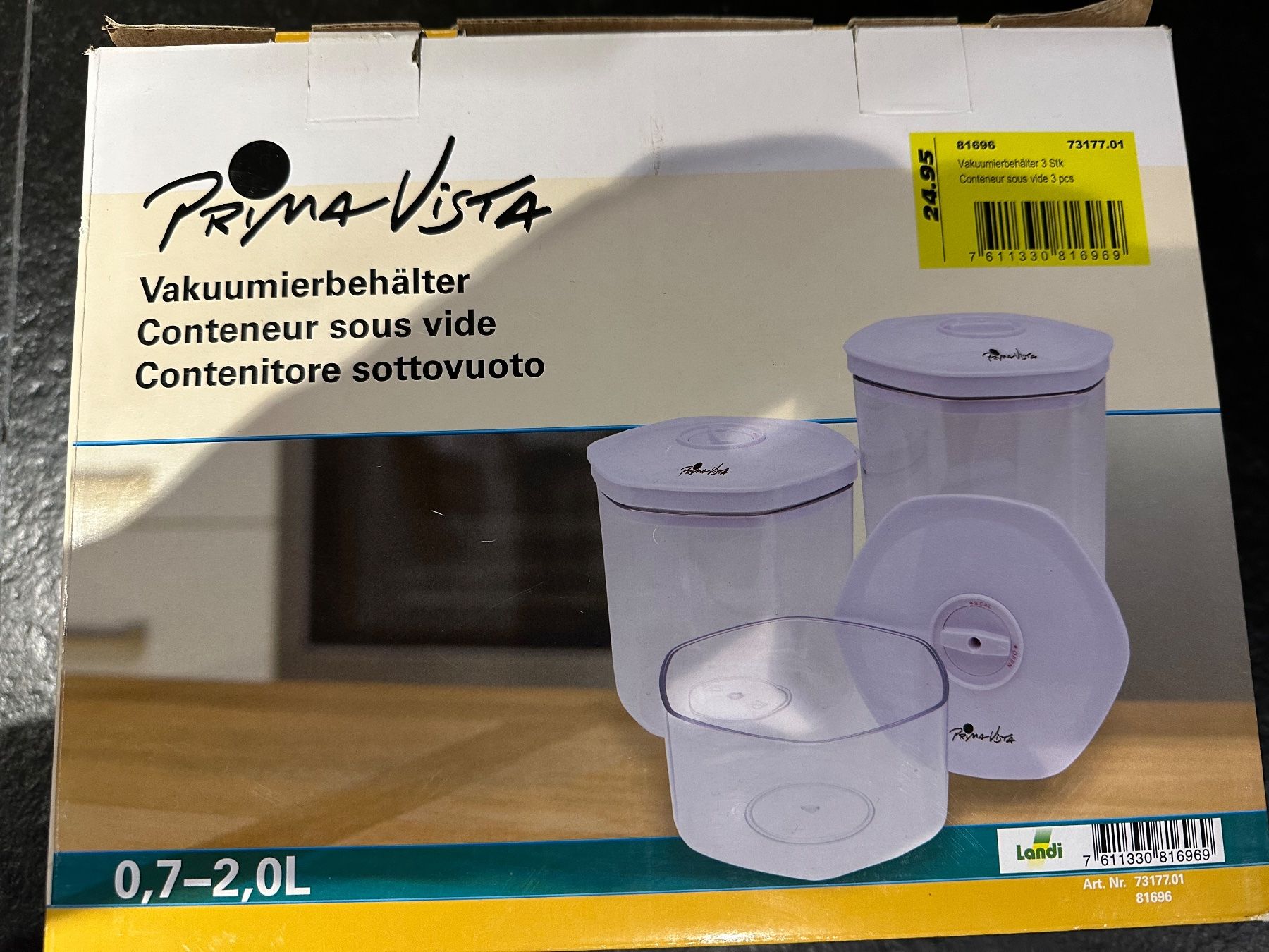 Behälter & Ähnliches: Conteneur sous vide – Neu und originalverpackt aus Lamboing von PatMul69