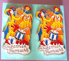 2 Pin Luzerner Fasnacht Simone Erni 5,5 cm