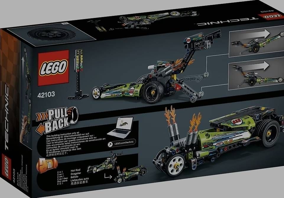 Baukästen: LEGO Technic 42103 Dragster/Hot Rods – Gebraucht aus Aesch BL von VogelJ 3