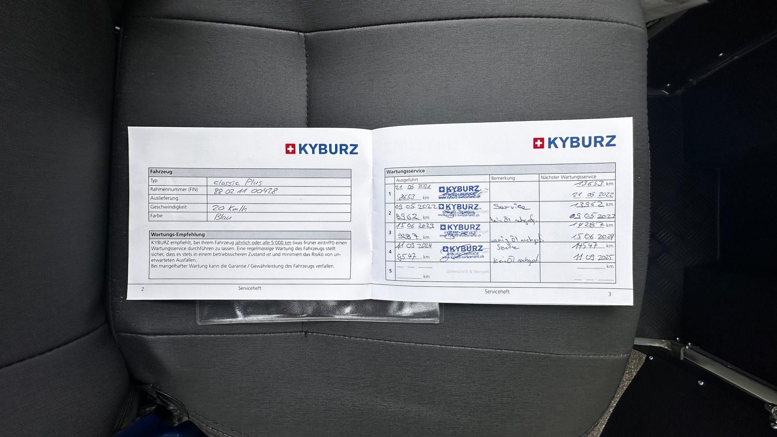 Kyburz Voiturettes électriques: Kyburz classic Plus 20Kmh – D'occasion à Birmensdorf ZH par Dominik_callura 9