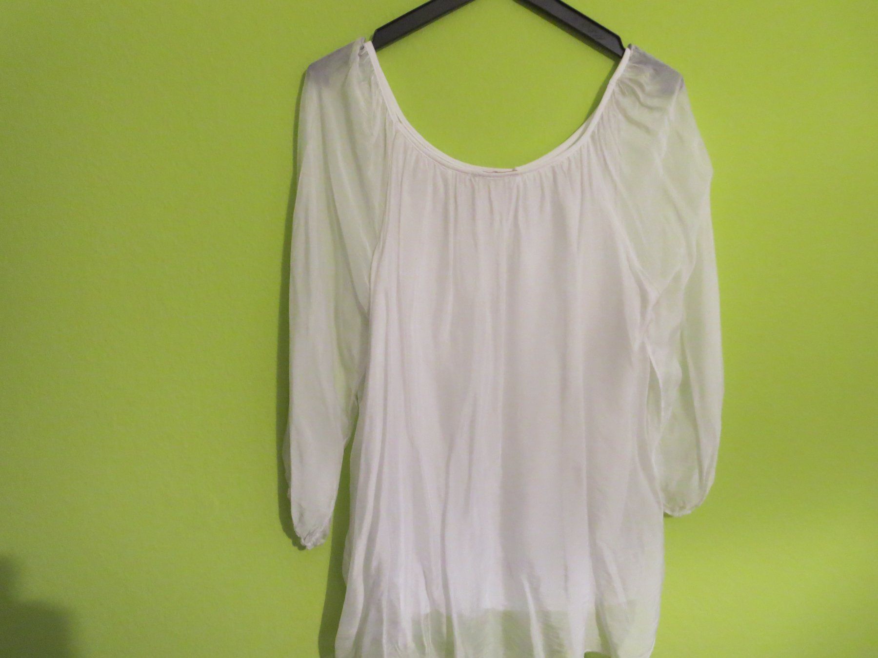 Blusen: Weisse Damen Sommer-Bluse /Gr. 42/44 – Gebraucht aus Wallisellen von Arvenstube 2