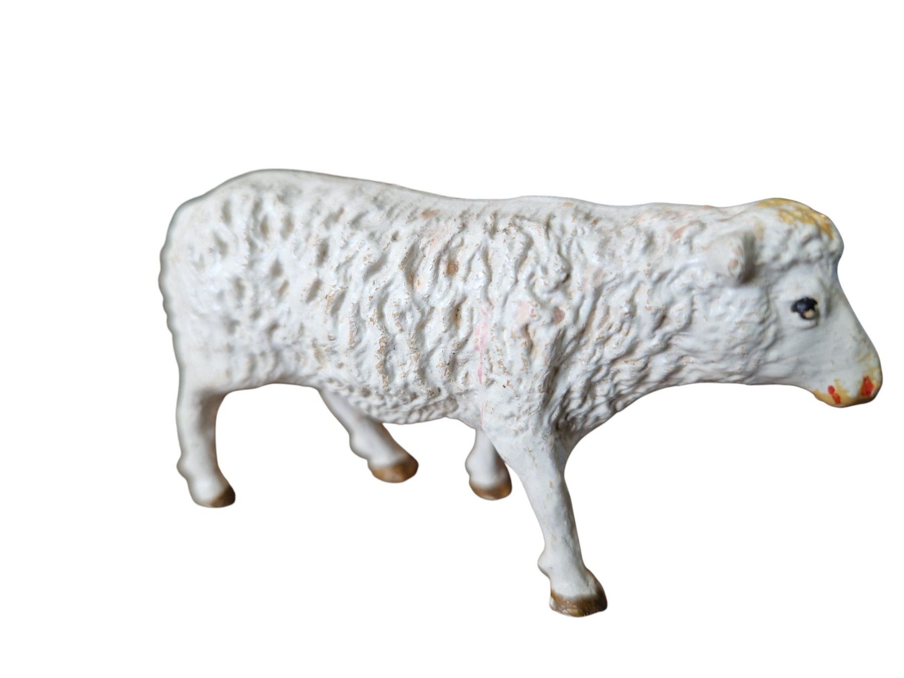 Statuette: antike Krippenfigur Schaf – Usato da Mörschwil venduto da lindaswunderkiste 1