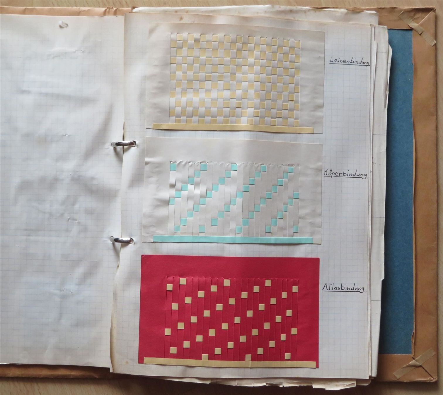 Libri: Textilien Materialkunde, Schulheft 1950 – Usato da Oberriet SG venduto da ganesh435 2