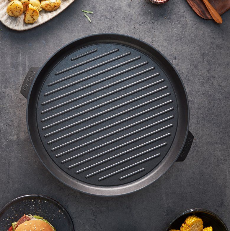 Kisag Elettrodomestici da cucina: Kisag Grillplatte RONDO l Gratisversand – Nuovo e nell'imballaggio originale da Bellach venduto da Kisag_AG 1