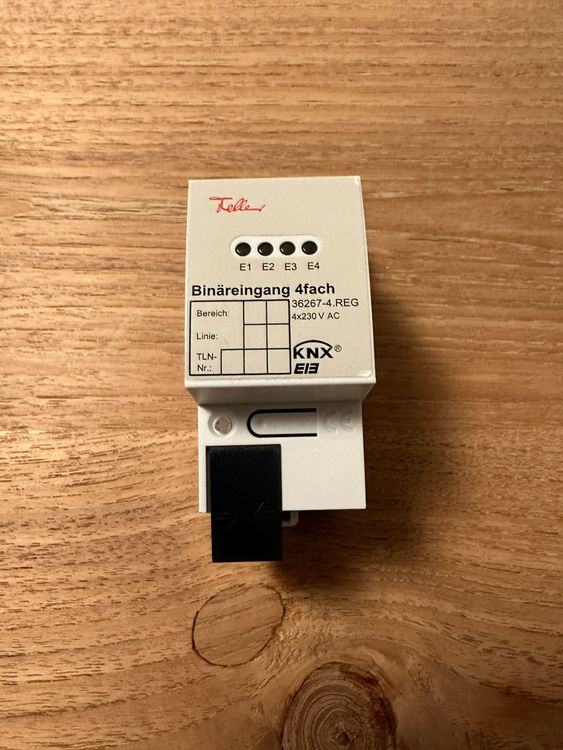 Feller 36267-4.REG / KNX Binäreingang 4fach 230 V AC | Kaufen auf Ricardo