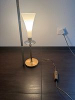 Italienische Designer Lampe , Gold/Kristall, Vintage