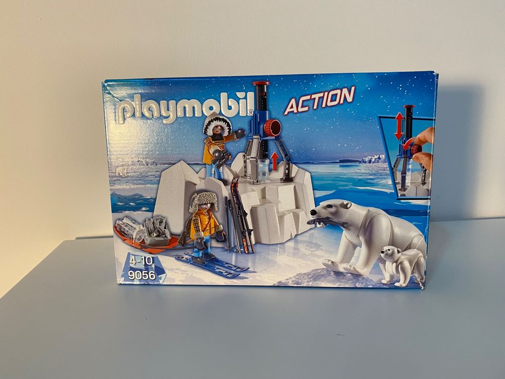 Playmobil Action Polar Ranger mit Eisbären (9056) (Gebraucht) in ...