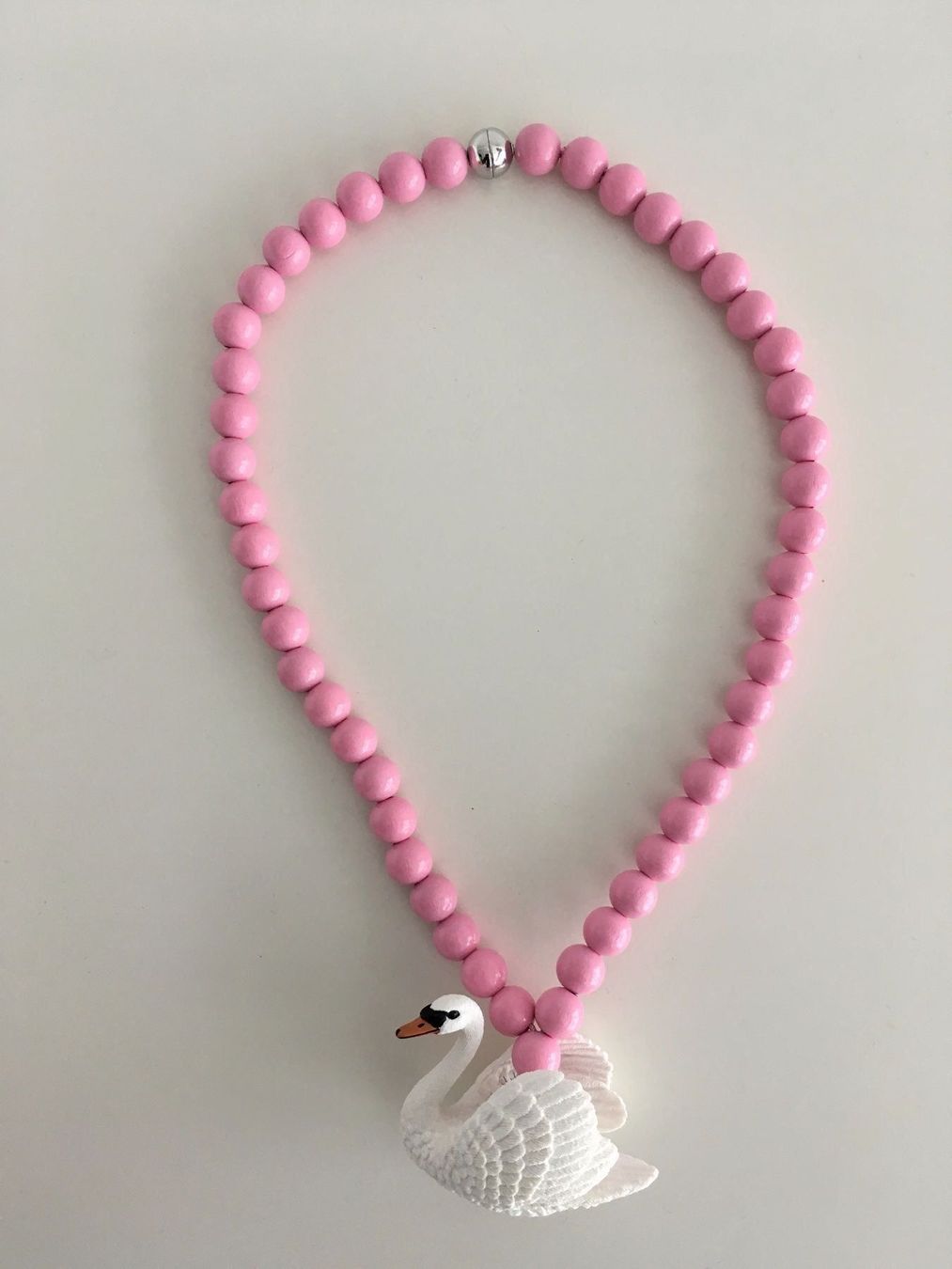 Catenine: SCHLEICH Kette Schwan Rosa – Nuovo e nell'imballaggio originale da Zollikofen venduto da poppala 1