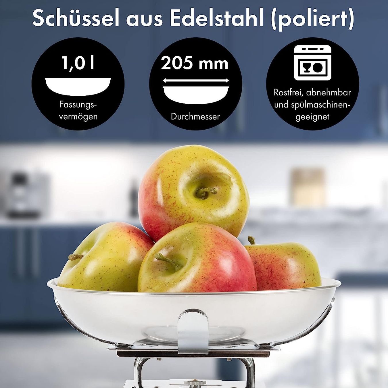 Bilance da cucina: Retro Küchenwaage ohne Strom gut Ablesbar – Nuovo e nell'imballaggio originale da Hundwil venduto da tec_mm27 2