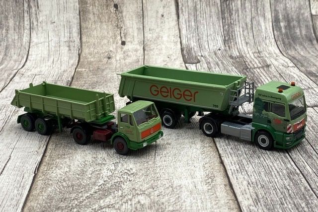 Herpa Kit di modellismo & Modellini statici: Herpa Truck 956000 "Geiger-Set" – Nuovo e nell'imballaggio originale da Sursee venduto da Toni-SpielSursee