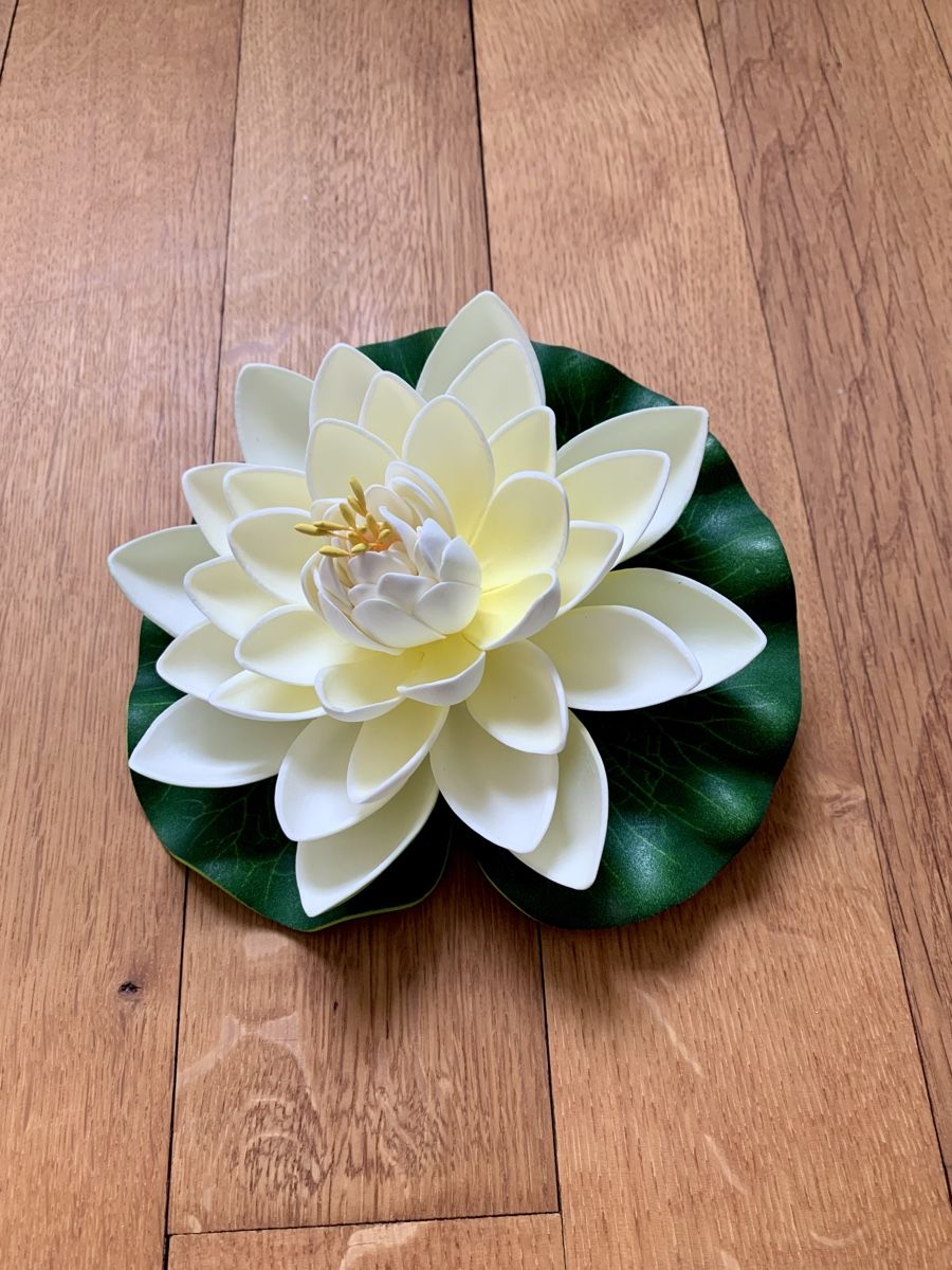 Tutte le decorazioni: Schwimmende Deko-Seerose – Nuovo (secondo la descrizione) da Zürich venduto da my_butterbrot 2