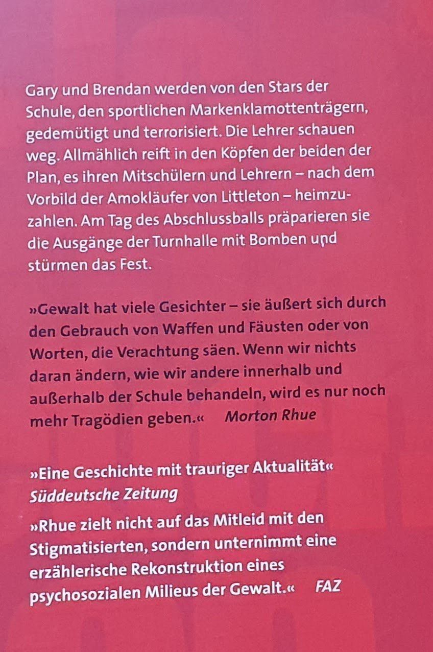 Libri: Ich knall euch ab! von Morton Rhue – Usato da Meinisberg venduto da Steiner31 1