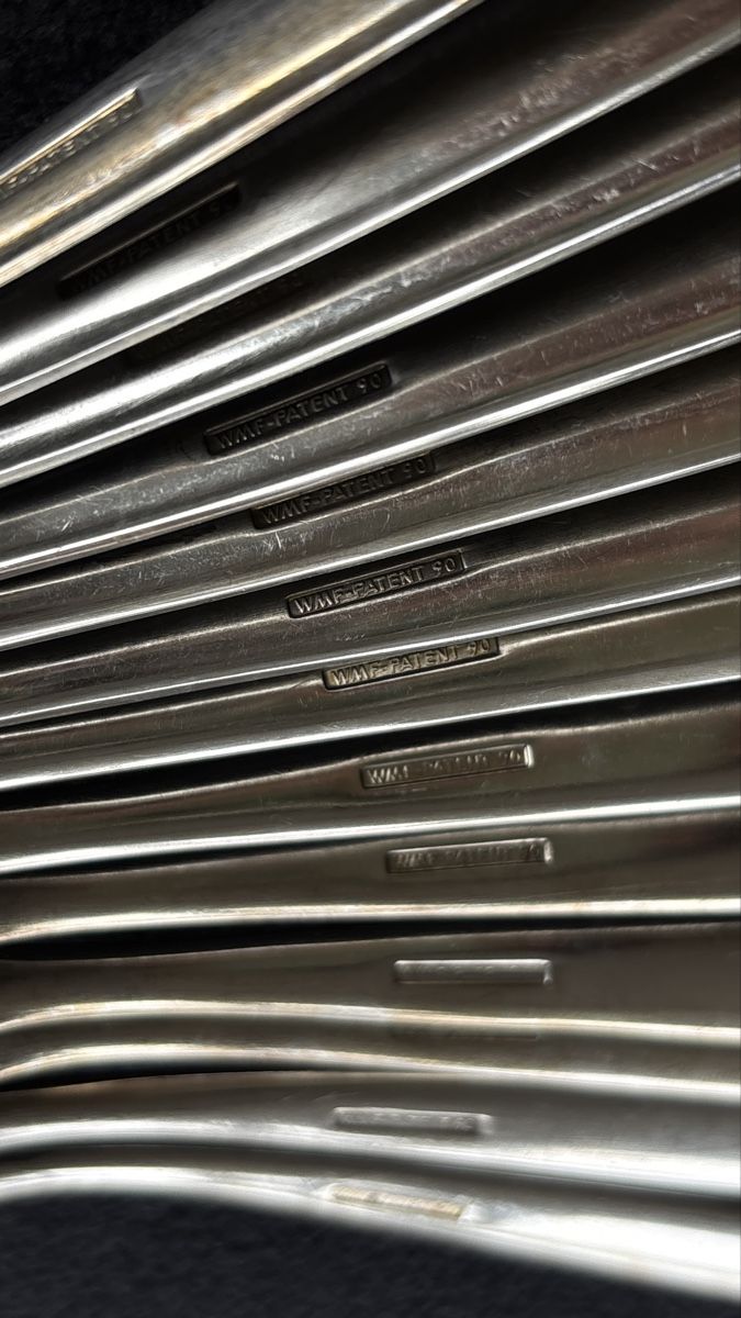WMF Set di posate: Grosses Echtsilber Besteckset WMF 90 – Usato da Rafz venduto da Sukion 5