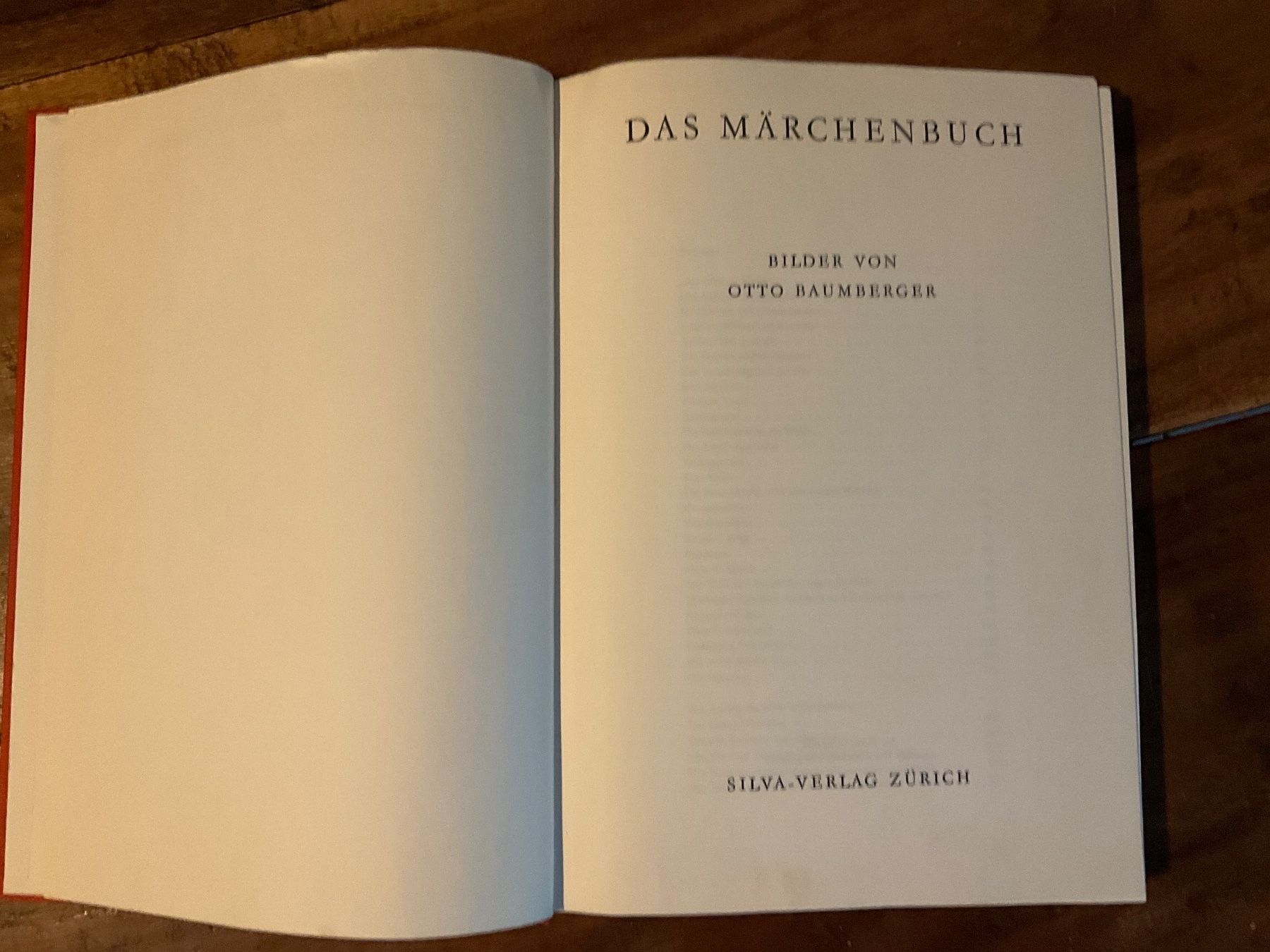 Libri: Buch "Das Märchenbuch"  Otto Baumgartner – Usato da Avenches venduto da Lactobacille 2