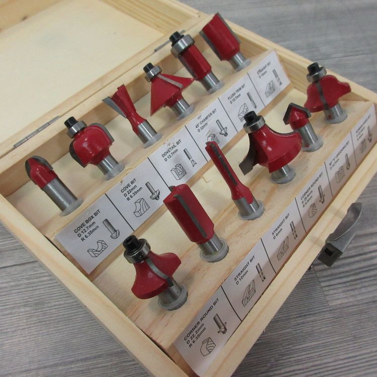 Giyofom Fräslager-Set - 10 Stück Für Präzises Arbeiten An Der Fräse