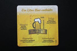 Bierdeckel-Briefmarke Österreich postfrisch 2024