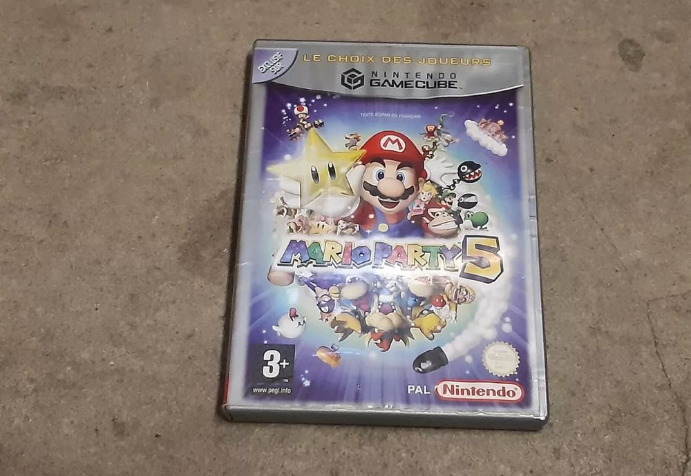 Jeu Mario Party 5 Pour Nintendo GameCube - Version PAL Française Complet - En Très Bon état