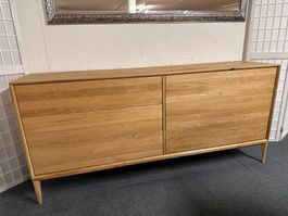 Kommode Sideboard CUBE IT Wildeiche massiv 6 Schubladen