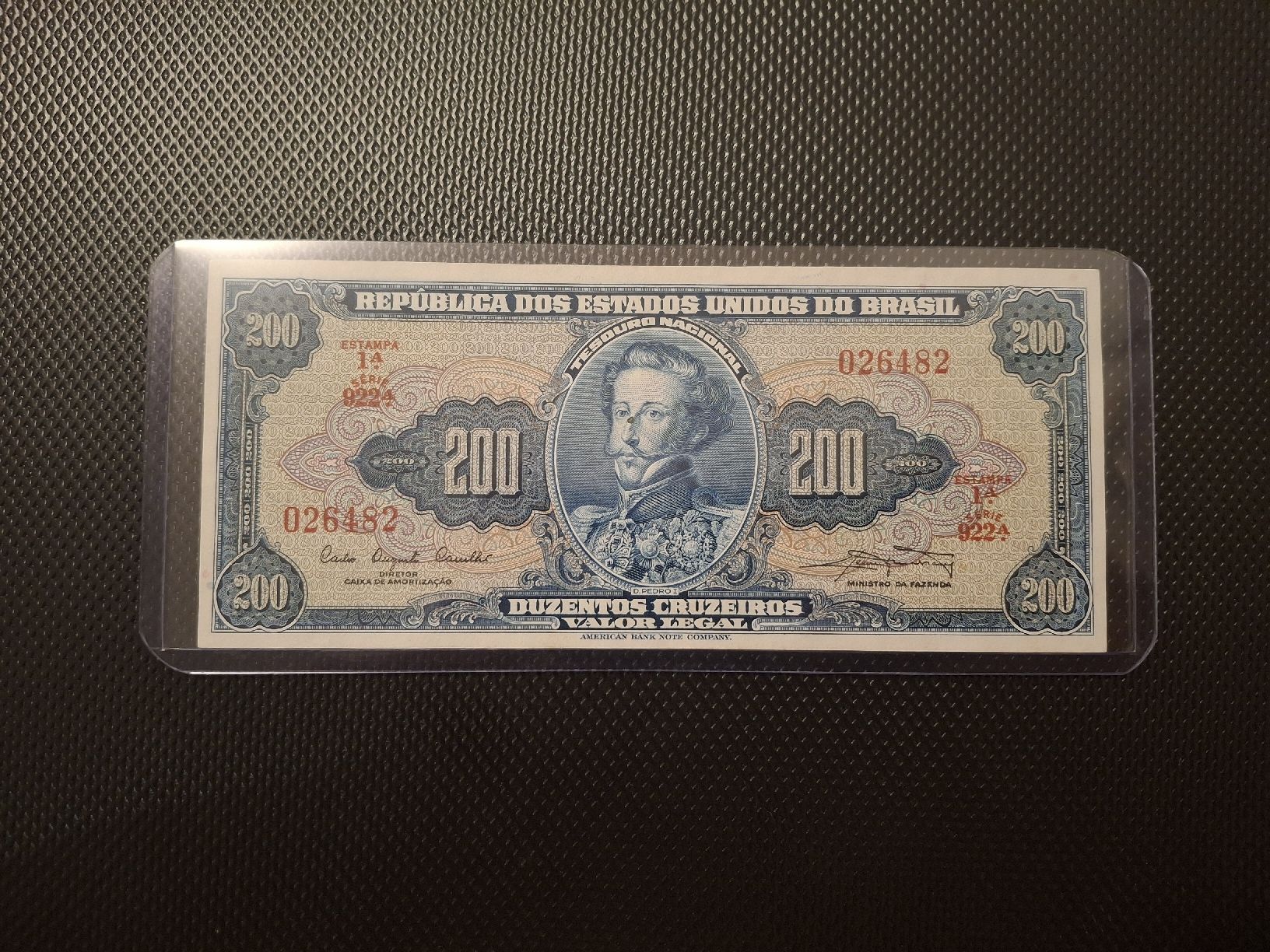 Billets de banque: 200 Cruzeiros Brasil Banknote. – D'occasion à Geroldswil par Antica01