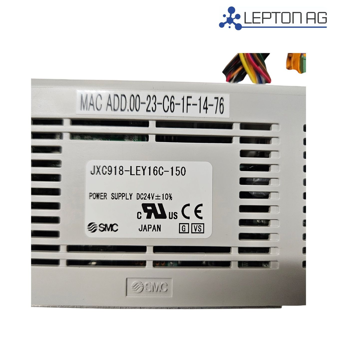 Sistema di controllo: SMC LEFS25RB-150B Linearachse + JXC918 Controller – Usato da Niederdorf venduto da LeptonAG 3