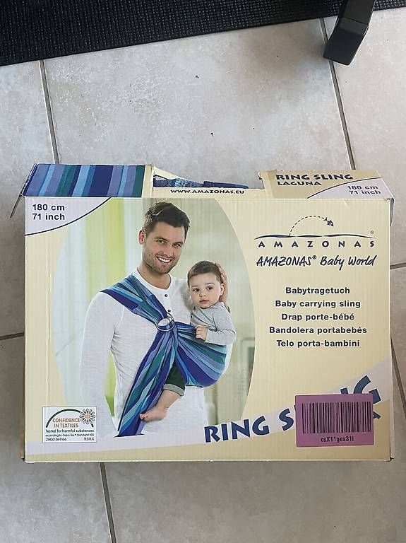 Amazonas Marsupi portabebè: Fascia ring – Usato da Bidogno venduto da Laretta91