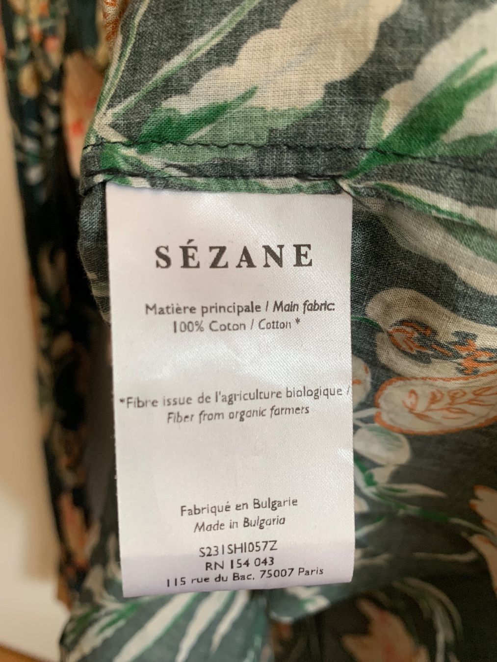 Sezane Camicette: Sezane Chemise Chlo – Nuovo (secondo la descrizione) da Lausanne venduto da elo_8syl 3