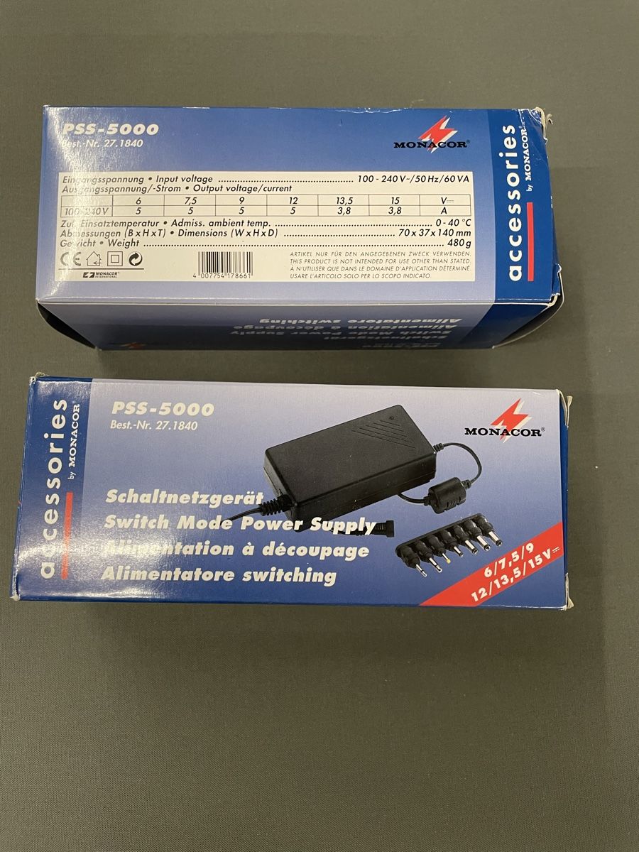 Caricabatterie: Schaltnetzgerät / Switch Mode Power Supply – Nuovo e nell'imballaggio originale da Zürich venduto da Sunsport 2