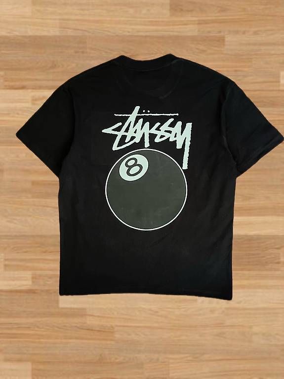 Stüssy T-shirt: Stüssy 8-Ball – Nuovo (secondo la descrizione) da Basel venduto da Eca02 1