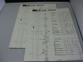 SBB grafischer Fahrplan 302.0 (Teil 1+2)