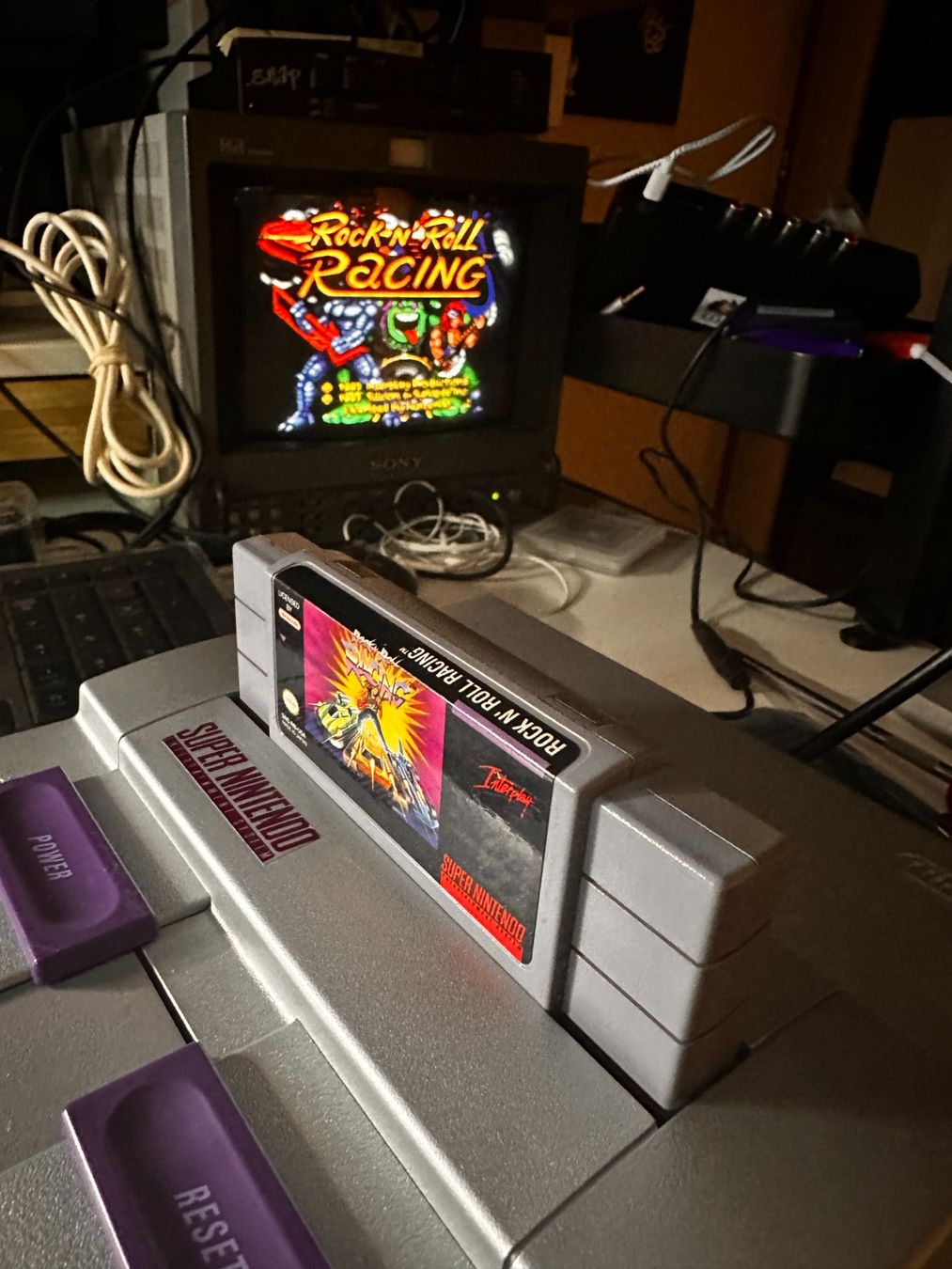 Giochi: Jeu SNES US loose: Rock 'n Roll Racing – Usato da Bellevue venduto da LarsUlrich01 2