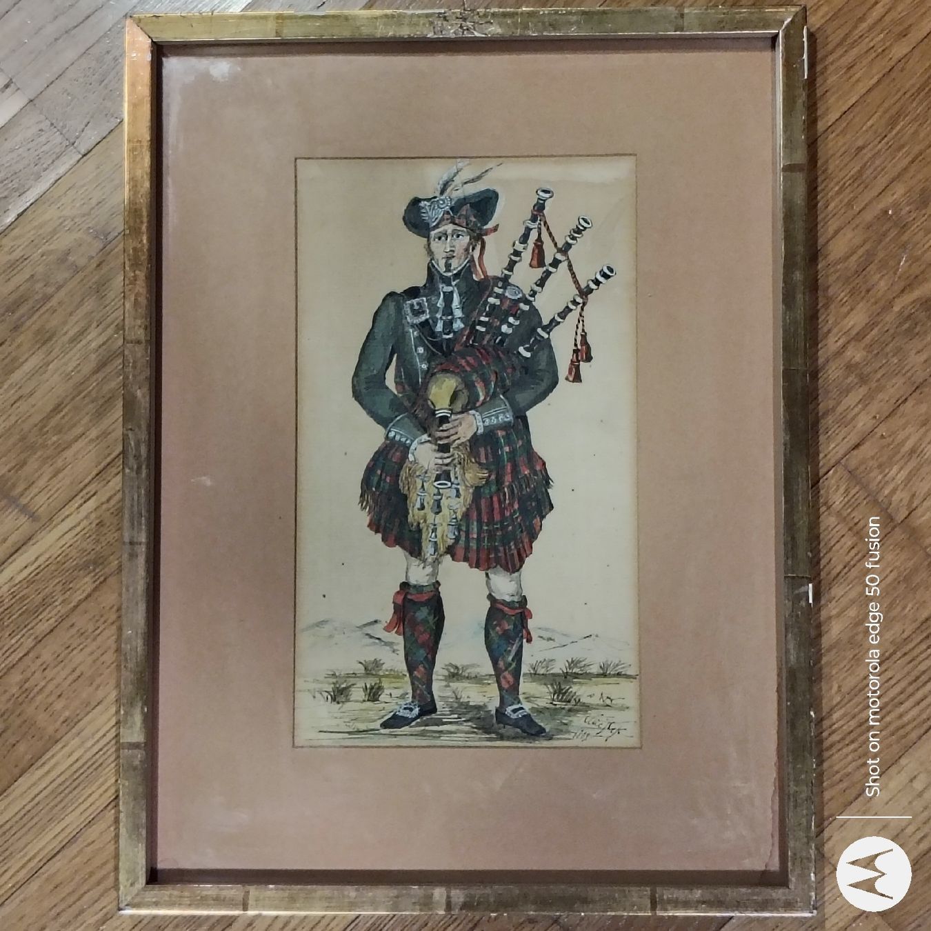 Gemälde: X3 Tartan Pipers Framed in Munich – Gebraucht aus Dietikon von aberdeen30 2