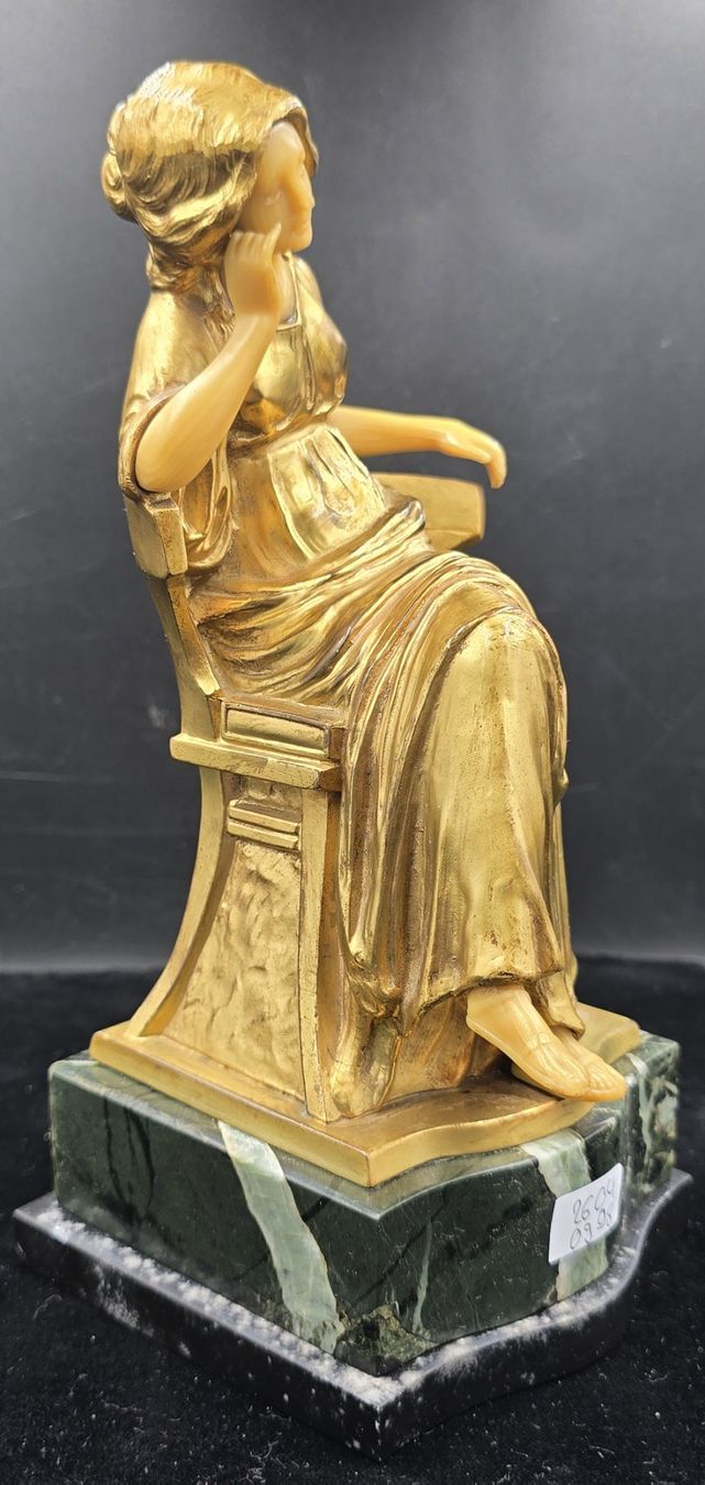 Sculture & Statue: Französische chryselephantine Skulptur – Usato da Rorschacherberg venduto da snOOpydOg11 3