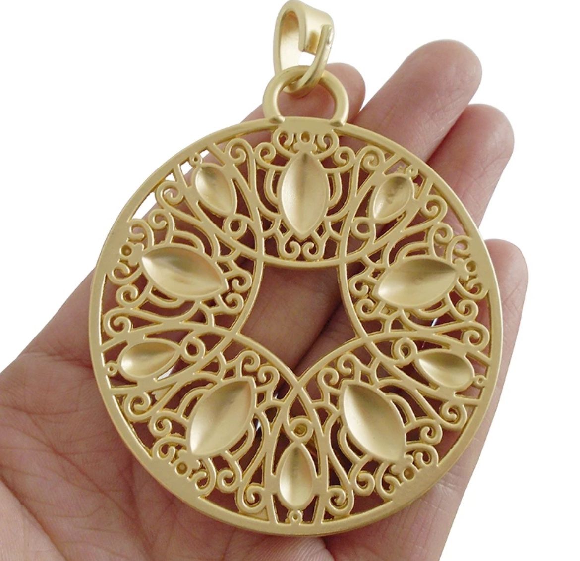 Anhänger: Amulett/ Anhänger Modern( massiv) – Neu (gemäss Beschreibung) aus Gams von Mariawicca 1