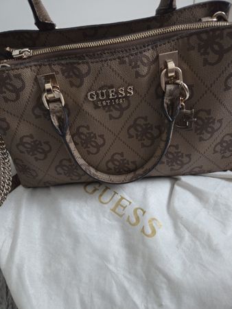 GUESS Noelle II Satchel Handtasche – Top Zustand (mit Dustba