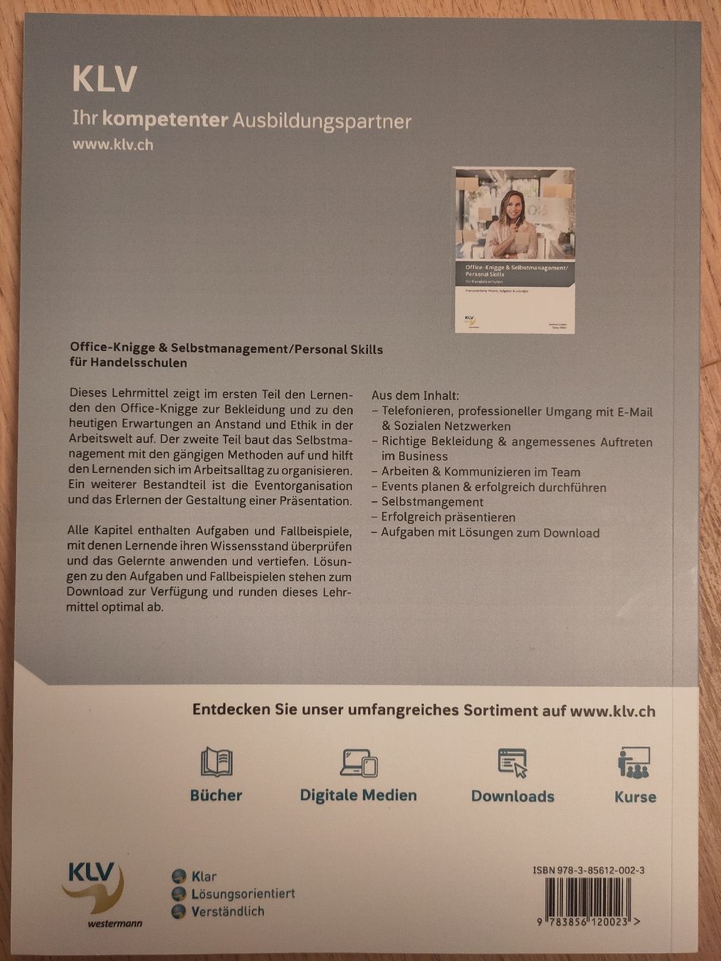 Livres: Office Knigge & Selbstmanagement / Personal Skills – Neuf (Voir description) à Wila par Ina_99 1