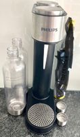 Philips Wassersprudler mit 2 Flaschen , ohne , gut erhalten!