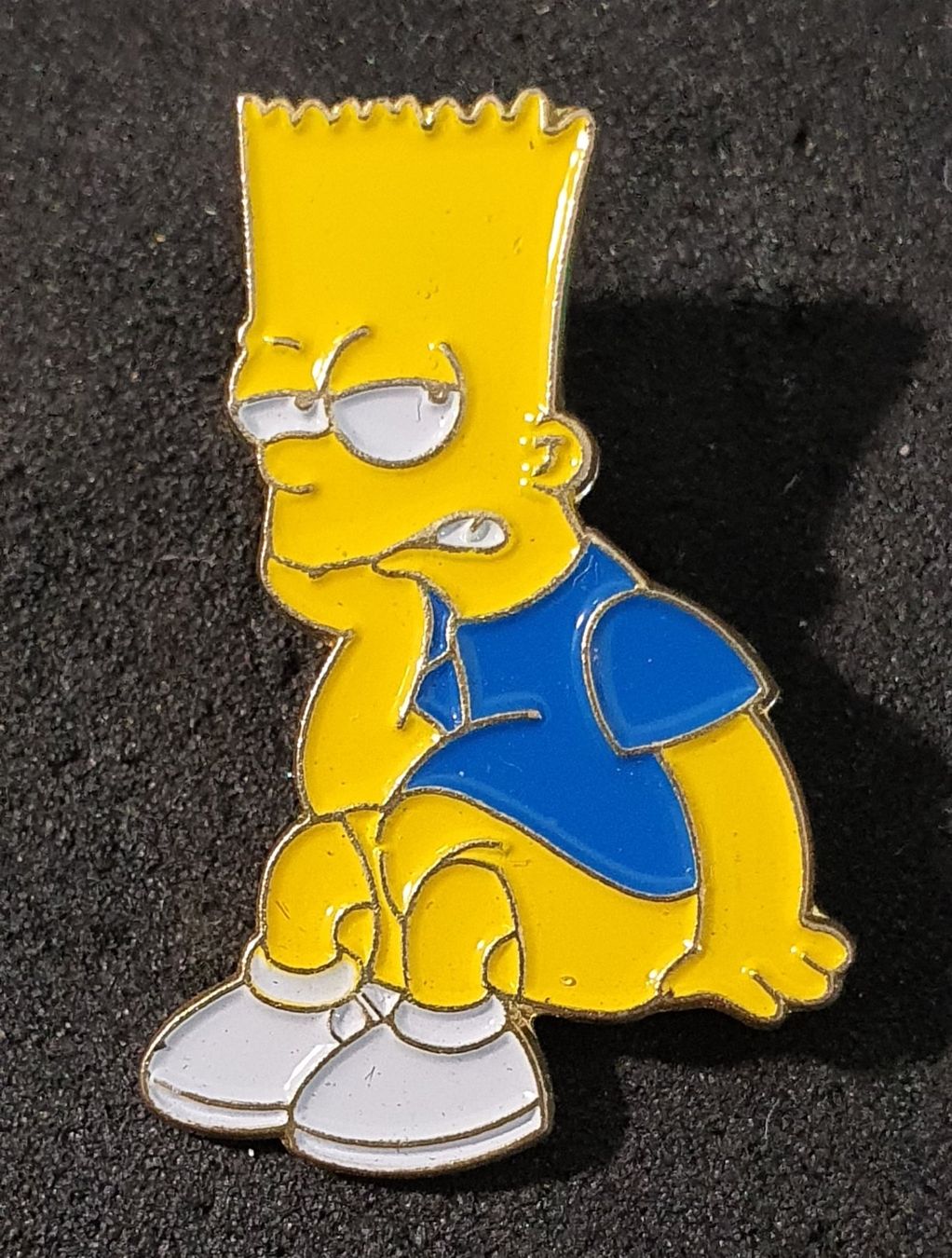Plaketten & Abzeichen: CC882 - Pin Bart Simpson / The Simpsons – Gebraucht aus Reinach BL von Boston-Verkauf