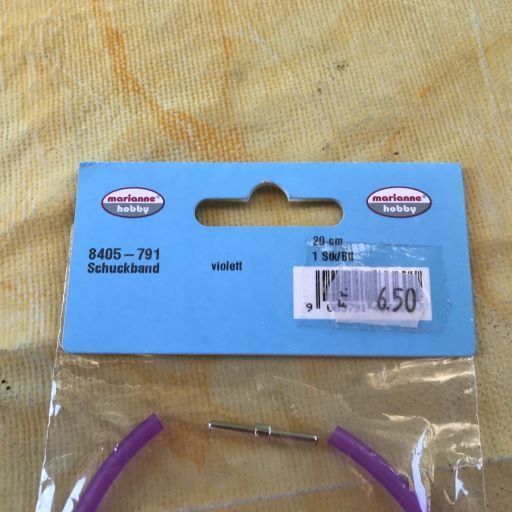 Nastri decorativi: LOT SCHMUCKBAND SCHWARZ-VIOLETT-TRANSPA. – Nuovo e nell'imballaggio originale da Ostermundigen venduto da crazy-horse-1840 3