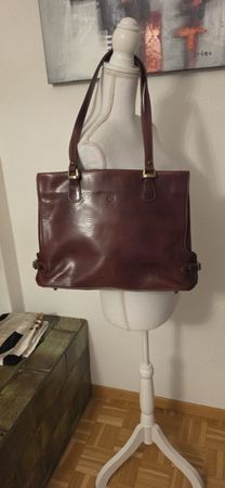 Elegante Ledertasche von Florence, Made in Italy Top!