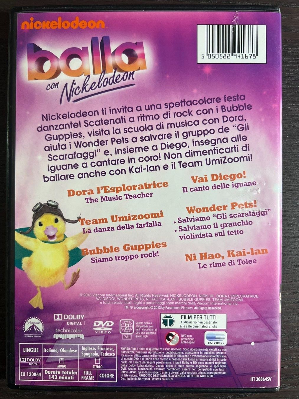 Alle DVDs: Balla con Nickelodeon ( Fr, En, Sp, It, De ) – Gebraucht aus Zürich von FilmFreunde 1