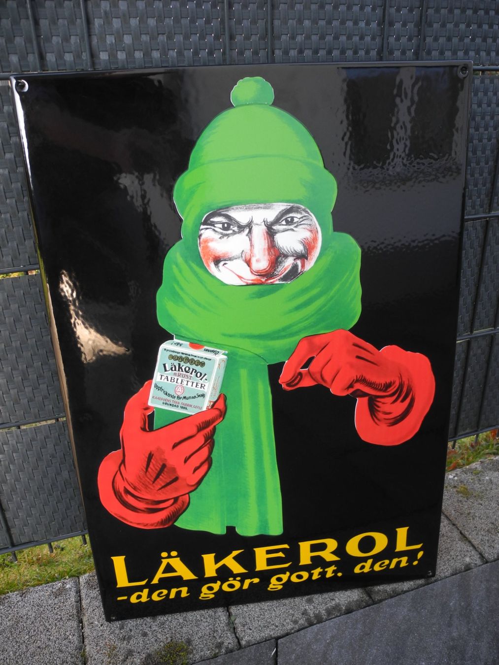 Insegne: XXL LÄKEROL EMAILLESCHILD – Nuovo (secondo la descrizione) da Reinach AG venduto da Huckleberrysix 6