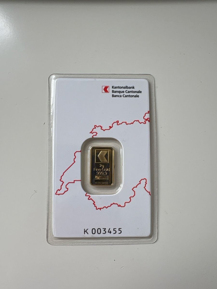 Metalli preziosi: Goldbarren 2g neuverpackt – Nuovo e nell'imballaggio originale da Künten venduto da l_lar_16