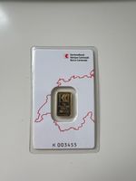 Goldbarren 2g neuverpackt
