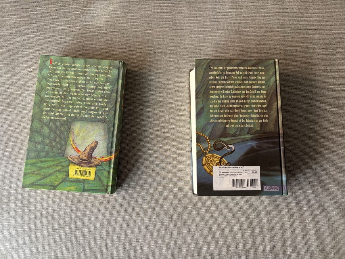 Bücher: SET Harry Potter Buchset 2 Bücher Hardcover Carlsen  – Gebraucht aus Luzern von pengmarket_gmbh 1