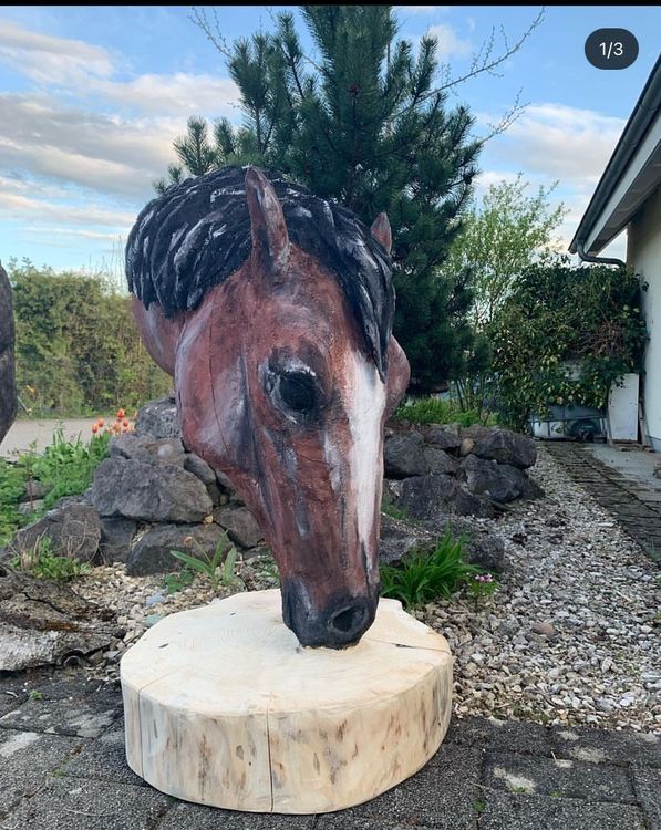 PFERDEKOPF SKULPTUR | Kaufen auf Ricardo