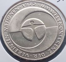 BRD 1982 - 5 DM (F) -  VEREINTE NATIONEN UMWELTKONGRESS, UNZ