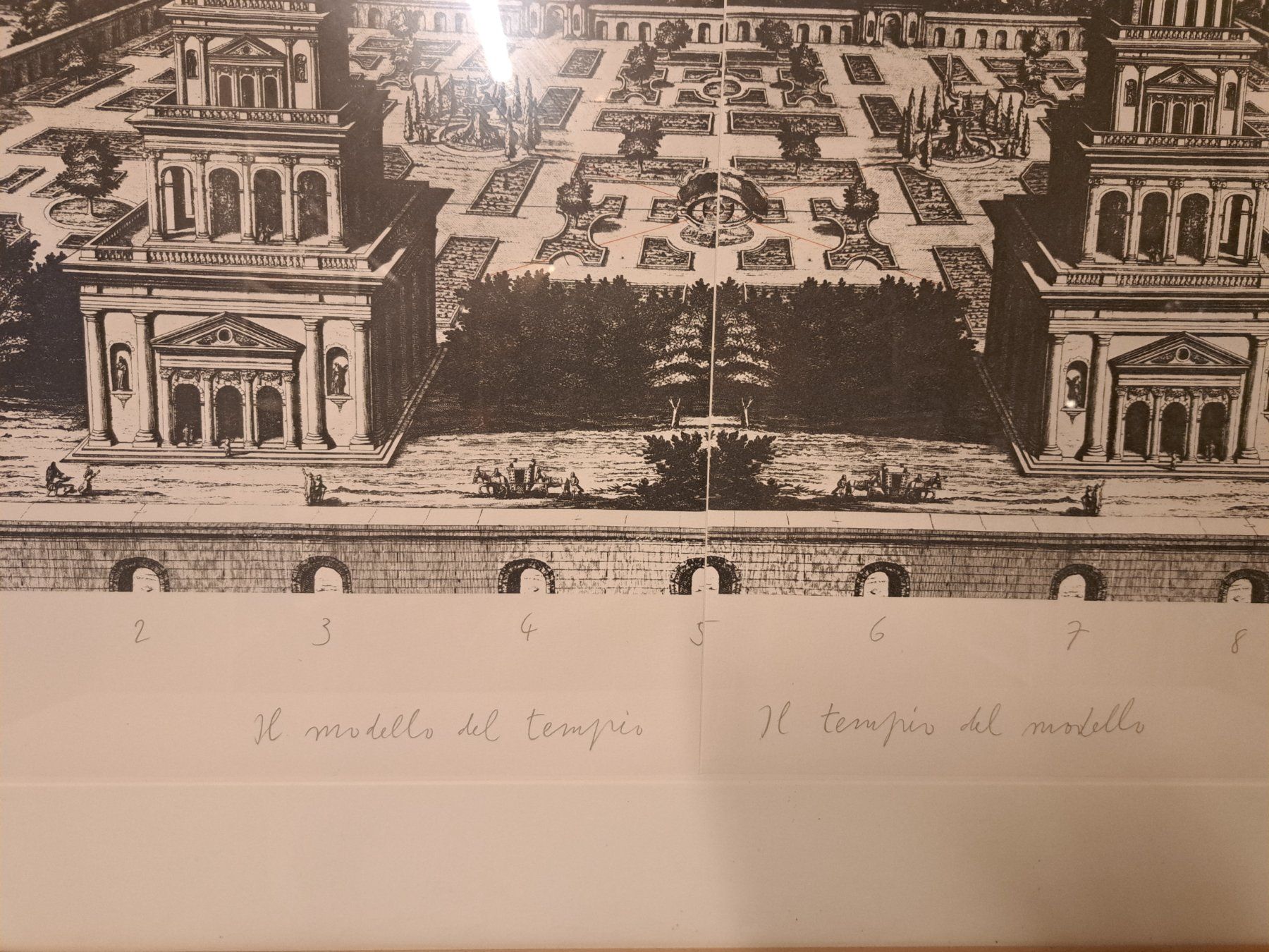 Grafiken & Lithographien: Original Litho Giulio Paolini/ modello del tempio – Gebraucht aus Belp von deal-now 2
