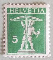 ST32) 119, 125, Tellknabe postfrisch Kt. 44.-