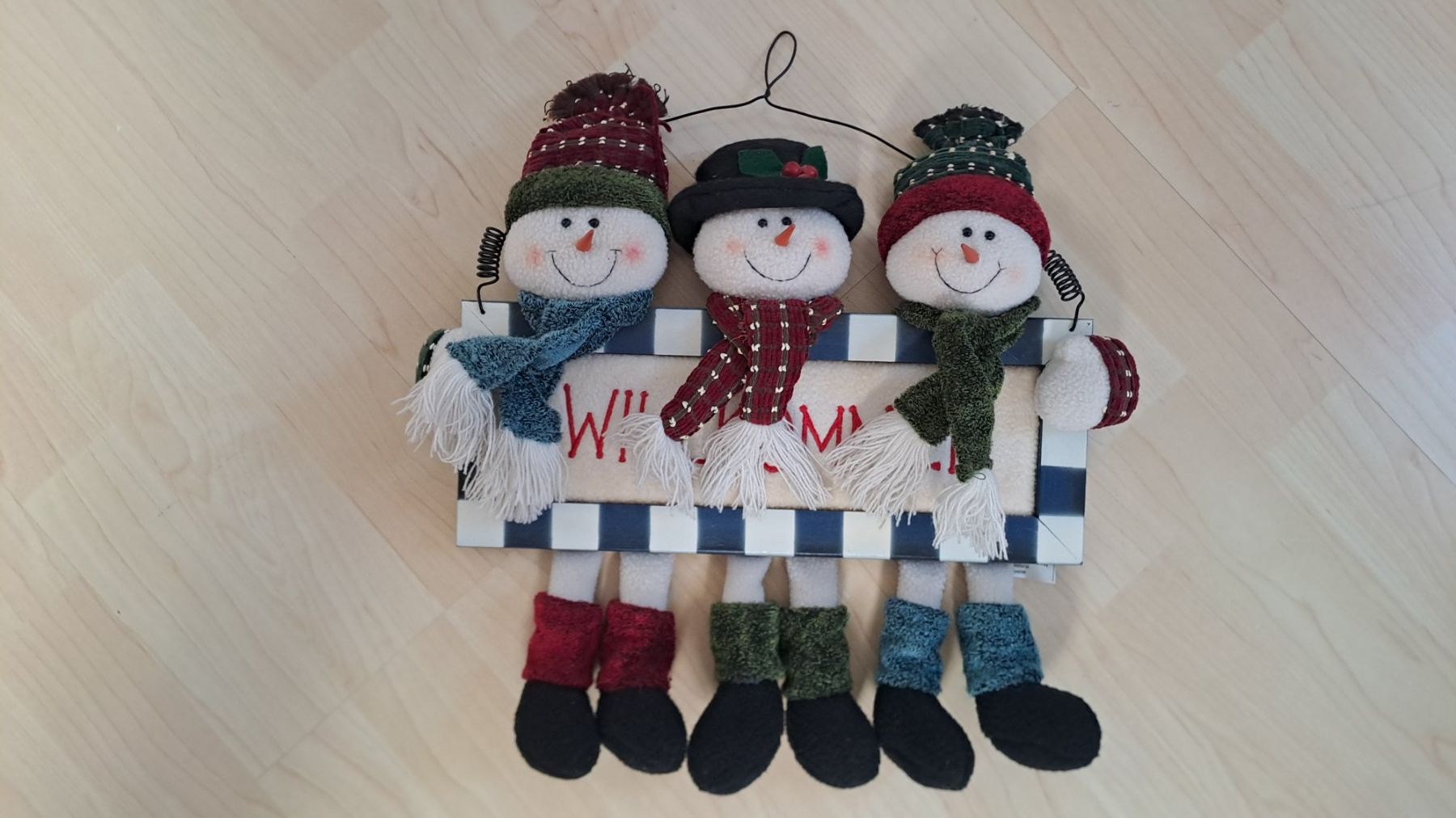 Alle Dekorationen: Schneemann Willkommen – Gebraucht aus Eschenbach SG von Amarilis4