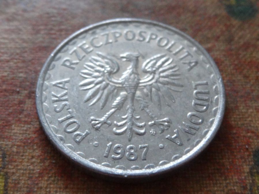 Tutti le monete: Pologne  1  Zlote  1987 – Usato da Romanel-sur-Lausanne venduto da Swift13